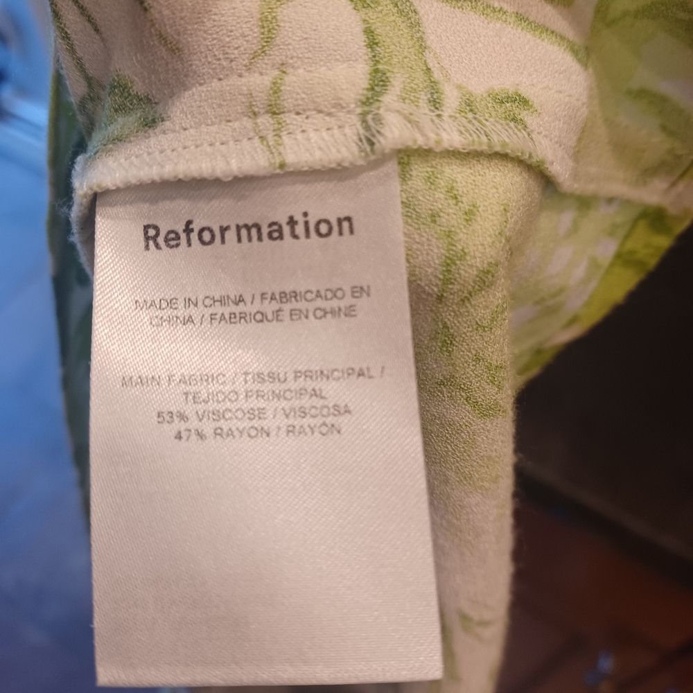 Reformation Dover Dress In Rialto - Picture 5 of 6